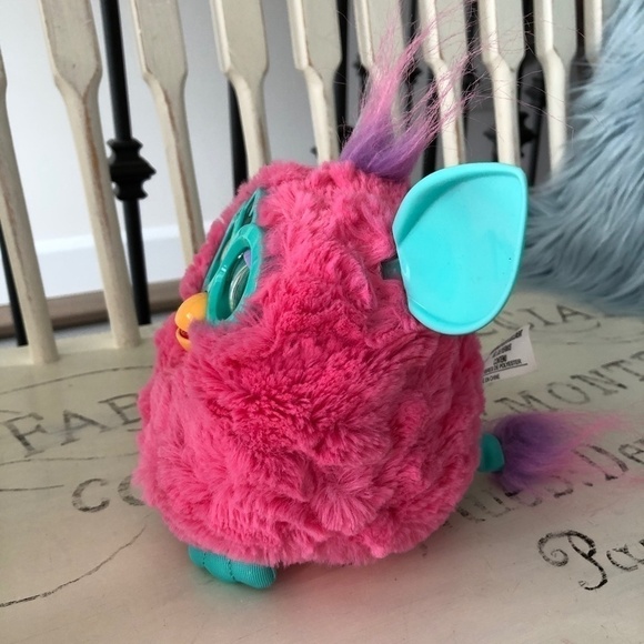 2012 Cotton Candy Furby, Pink Furby, Works well. - Picture 4 of 9
